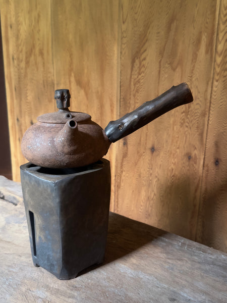 450ml sidehandle pot/Clay Kettle set 03