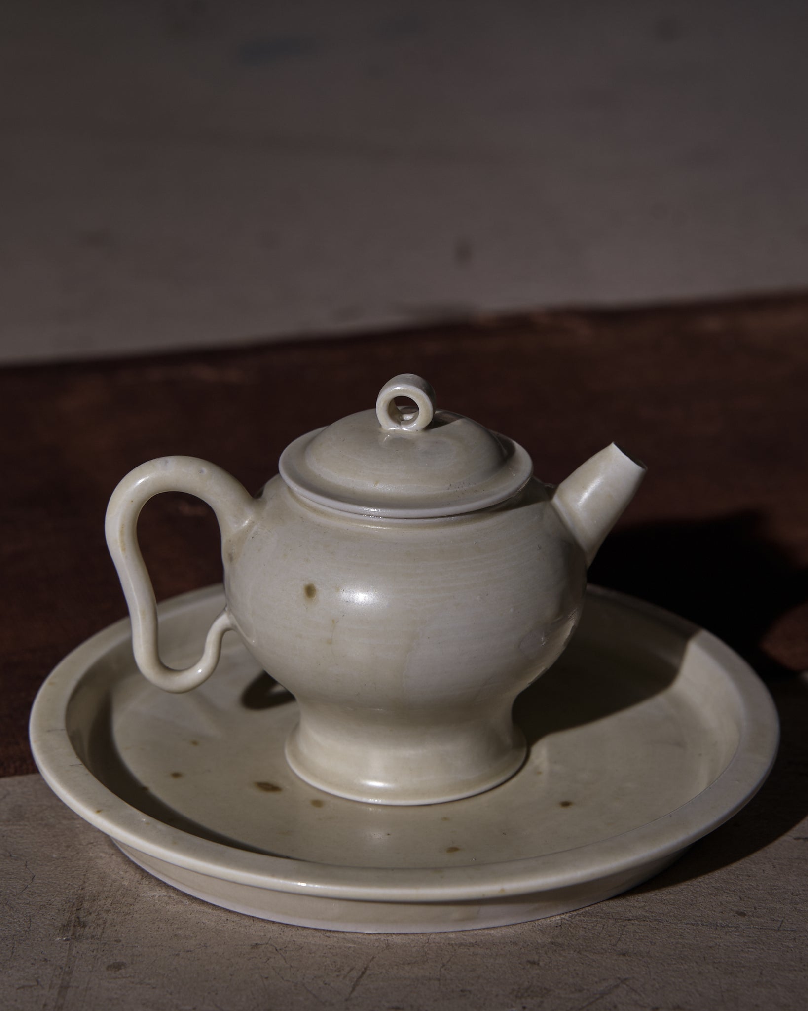 Shino Gonfu teapot /(120ml)