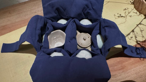 Portable Gongfu Teaware Wrap Bag｜For Tea on the Go