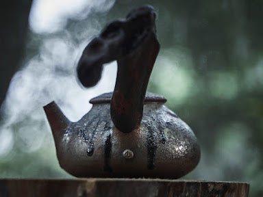 Wood fired teapot |around 400cc