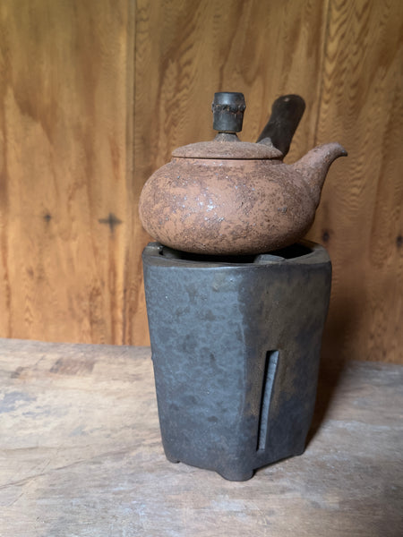 450ml sidehandle pot/Clay Kettle set 03