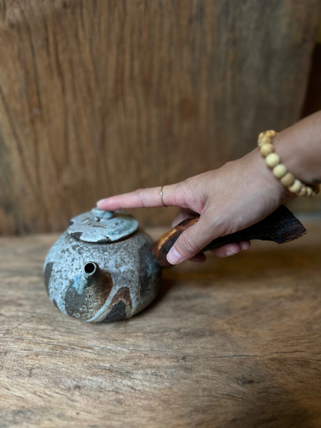 Wood fired teapot |around 400ml -3
