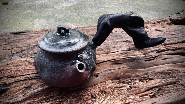 Wood fired teapot |around  200ml  (1-3 people) 1-2