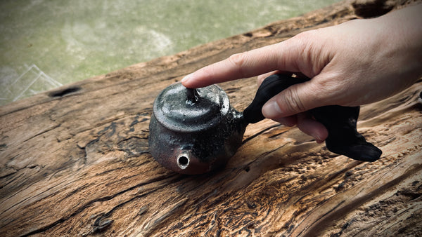 Wood fired teapot |around  200ml  (1-3 people) 1-2