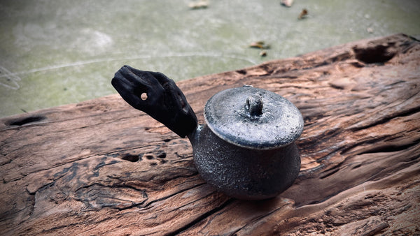 Wood fired teapot |around  200ml  (1-3 people) 1-4