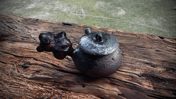 Wood fired teapot |around  200ml  (1-3 people)   1-7