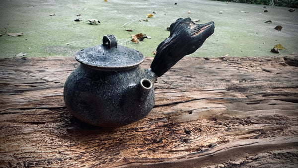 Wood fired teapot |around 250.| 2-2