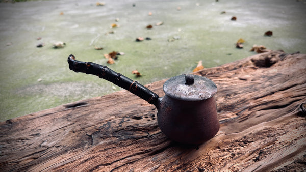 Wood fired teapot |around 250.| 2-11