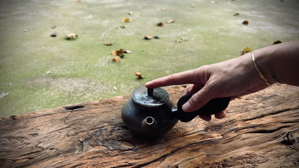 Wood fired teapot |around 250.| 2-15