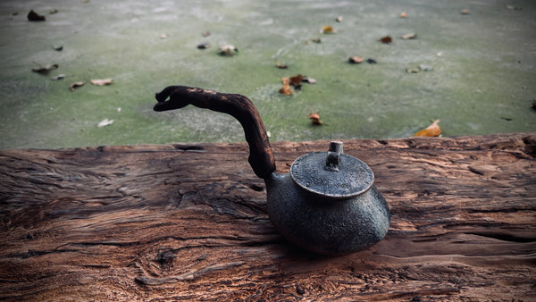 Wood fired teapot |around 250.| 2-16