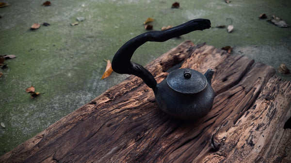 Wood fired teapot |around 250.| 2-19
