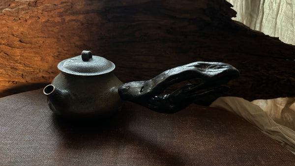 Wood fired teapot around 350ml (serves 5-7people) 3-3