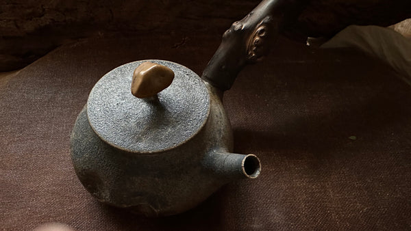 Wood fired teapot around 350ml (serves 5-7people) 3-12