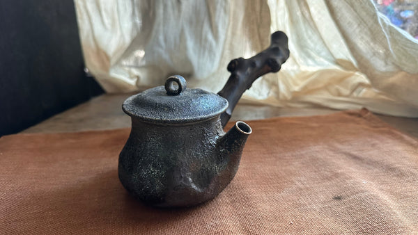 Wood fired teapot |around 250.| 2-21