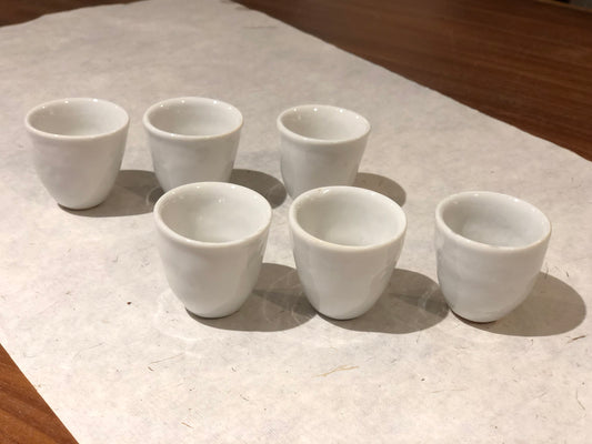 Shino small tea cup (6 cups as set)