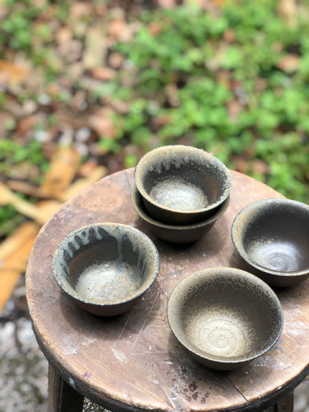 Gonfu teacups (woodfired )